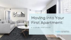 moving into your first apartment